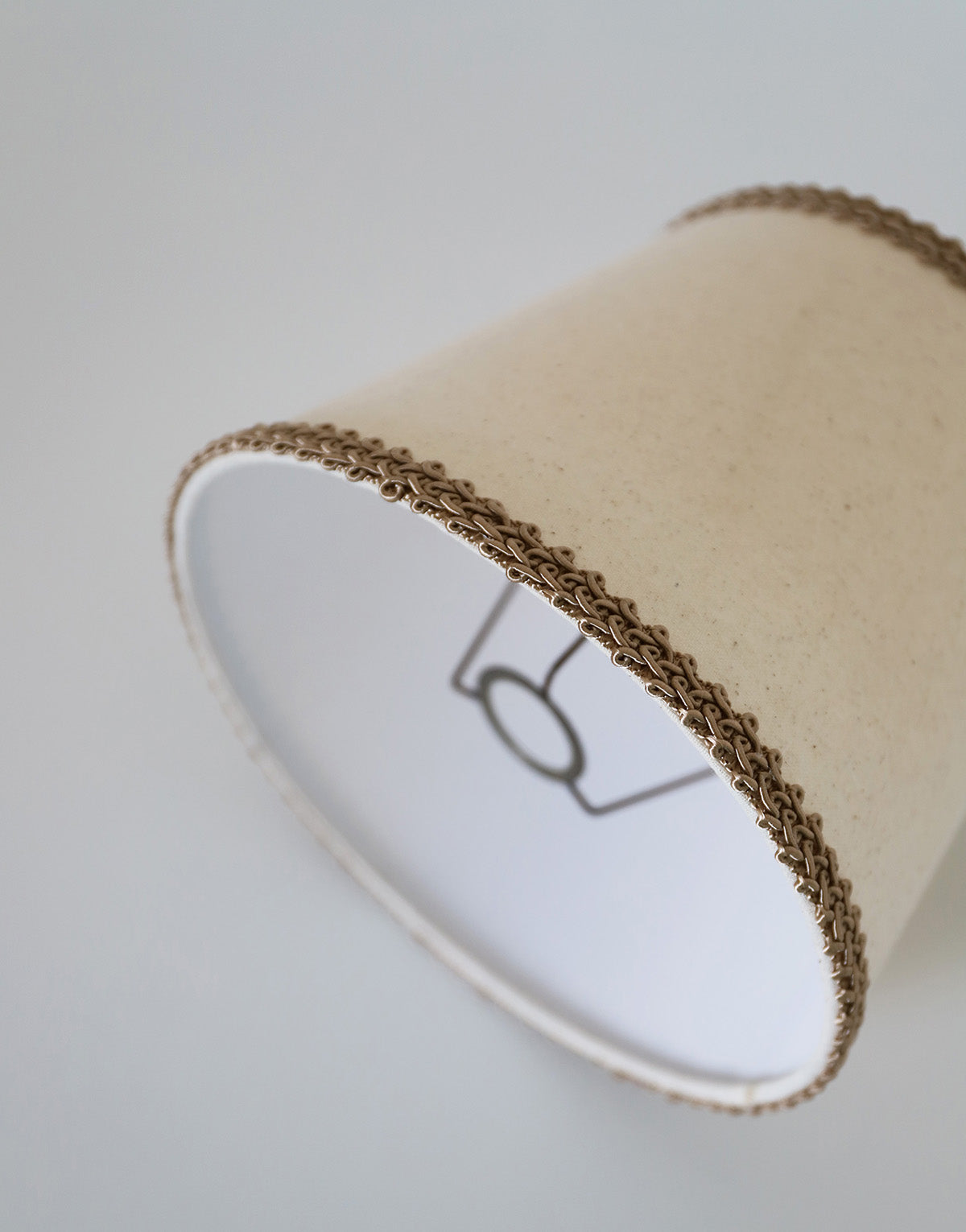 Lampe à poser, pied en céramique "oiseau" années 50