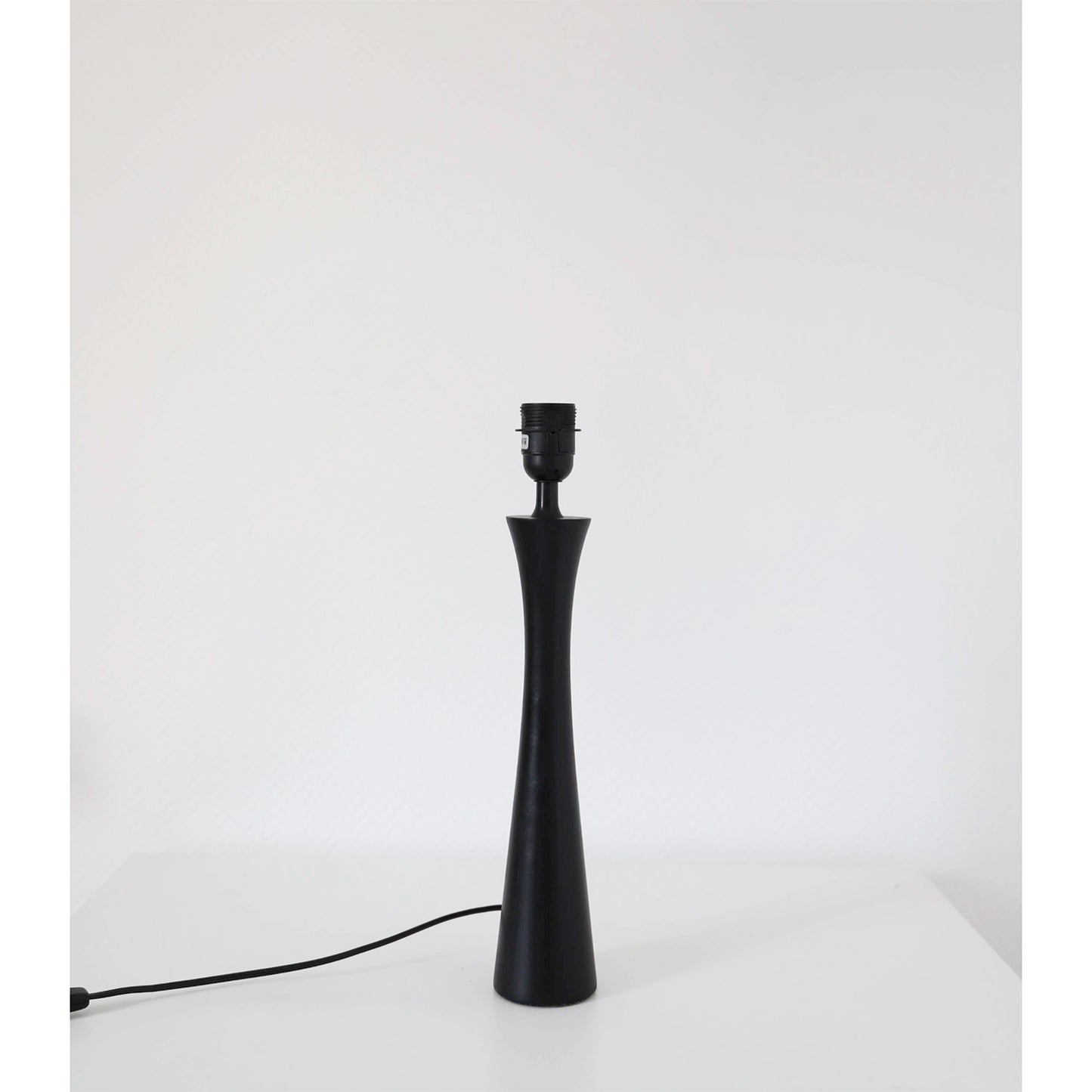 Lampe à poser vintage, abat-jour lin imprime retro