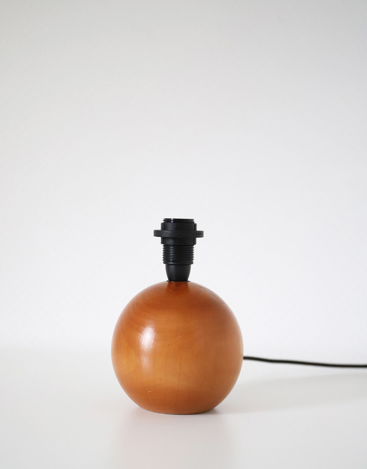 Lampes de chevet, pied bois et abat-jour imprimé