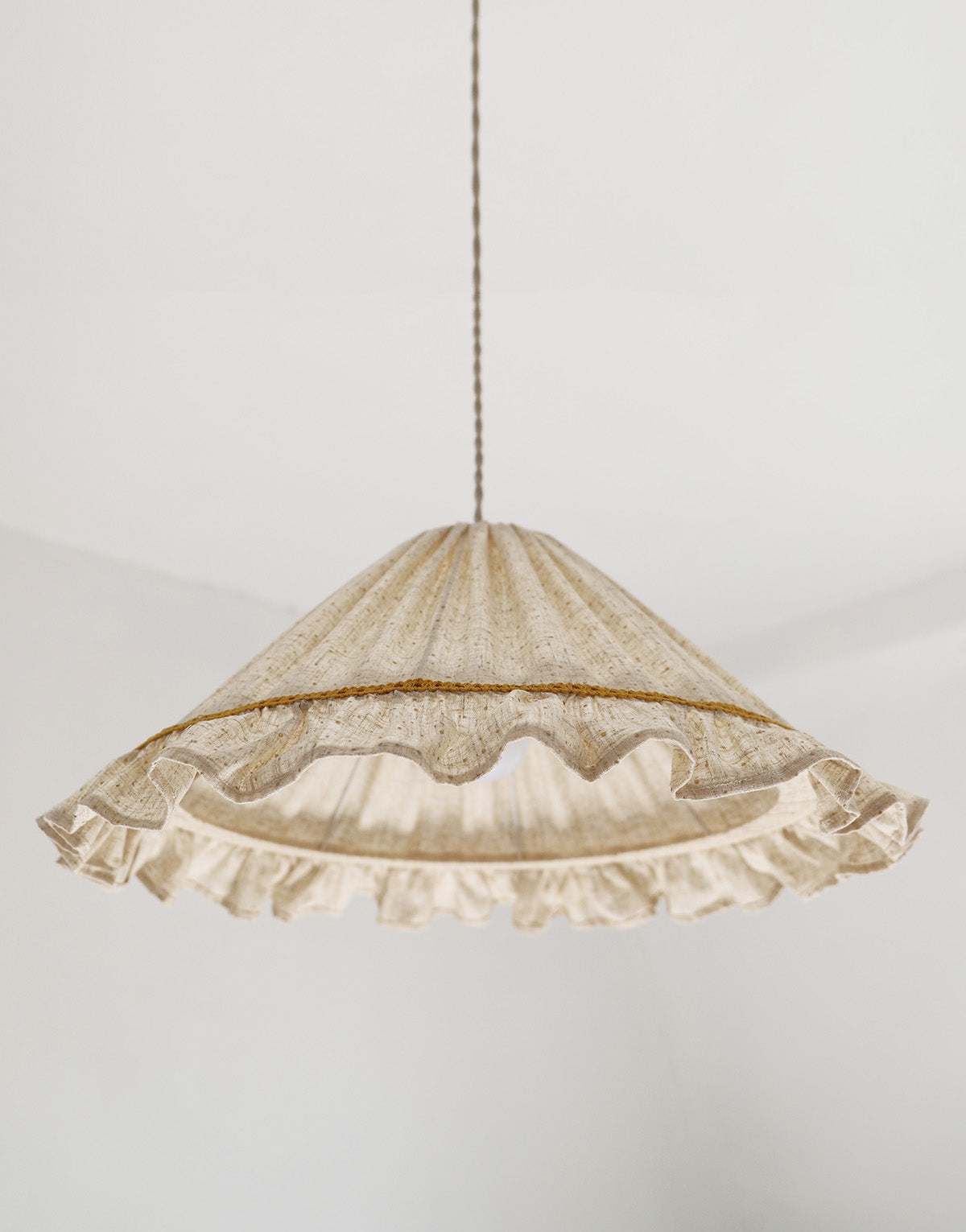 Suspension conique avec volant Emilia "classic dots"