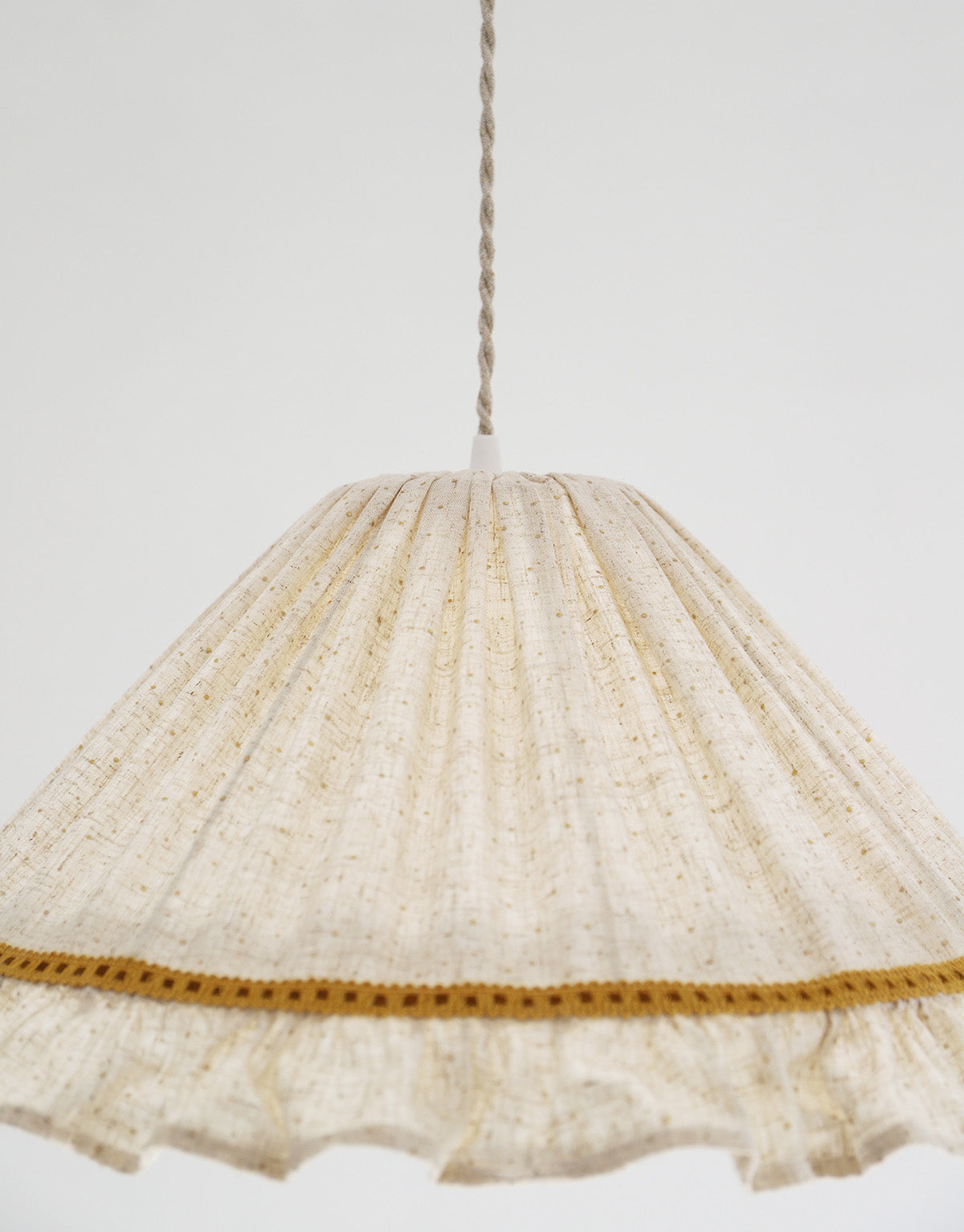 Suspension conique avec volant Emilia "classic dots"