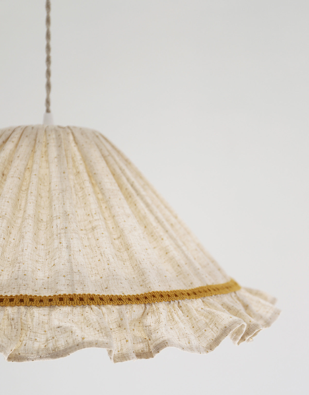 Suspension conique avec volant Emilia "classic dots"