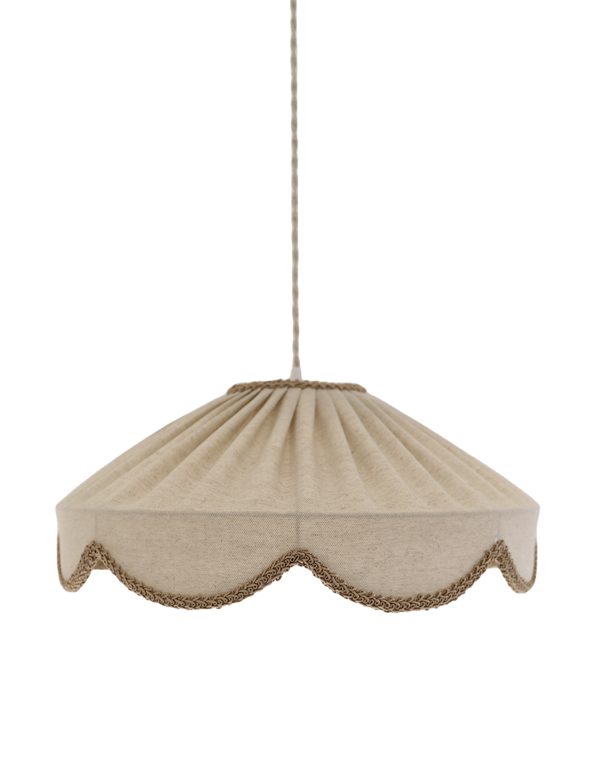 Suspension forme florale unie Cosette "classic"