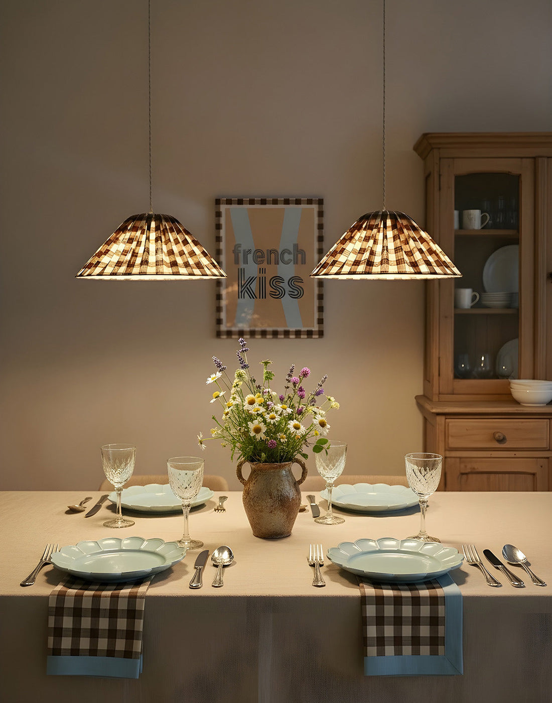 Tuto DIY : transformer un abat-jour en suspension luminaire