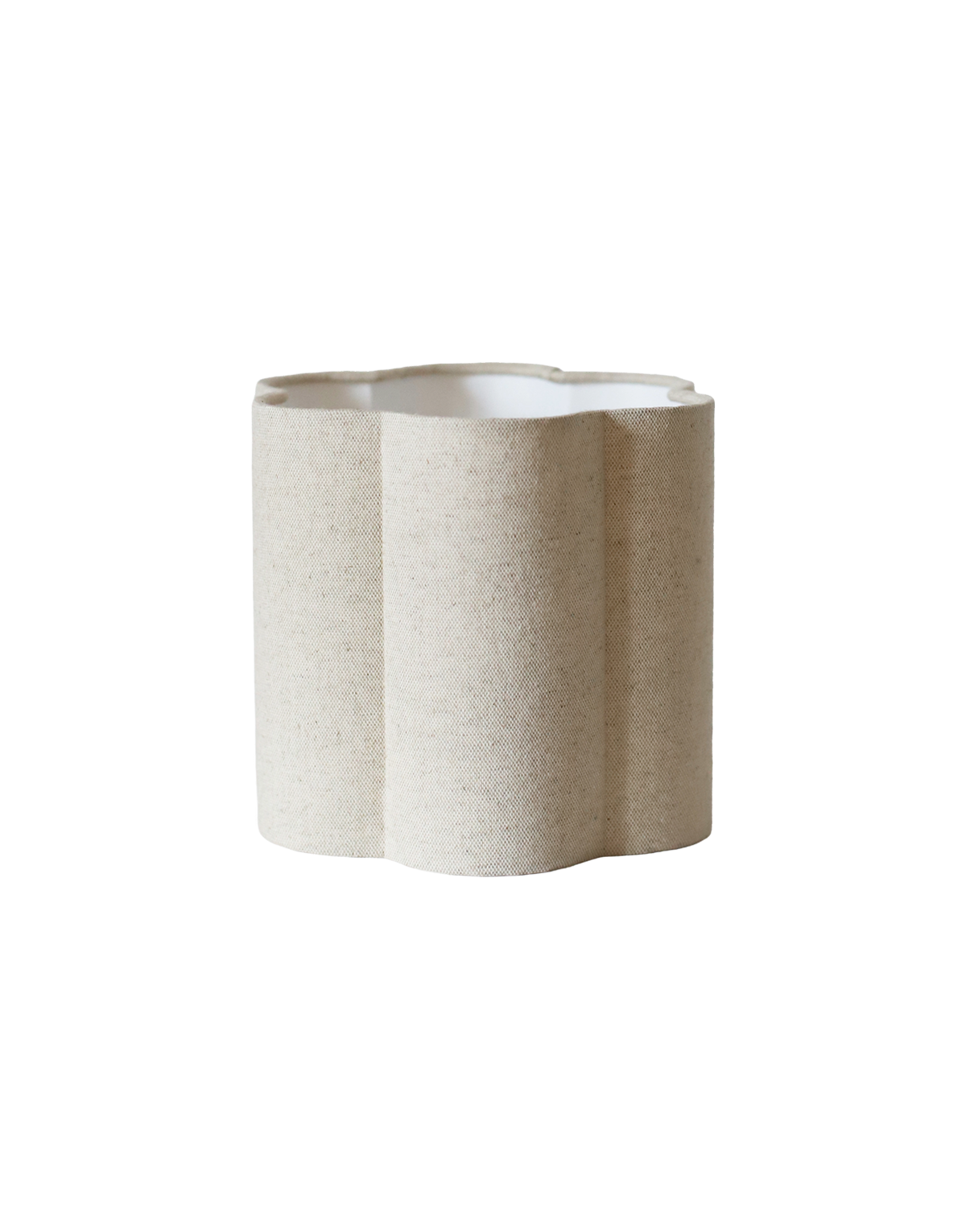Abat-jour forme fleur uni Flora "classic"