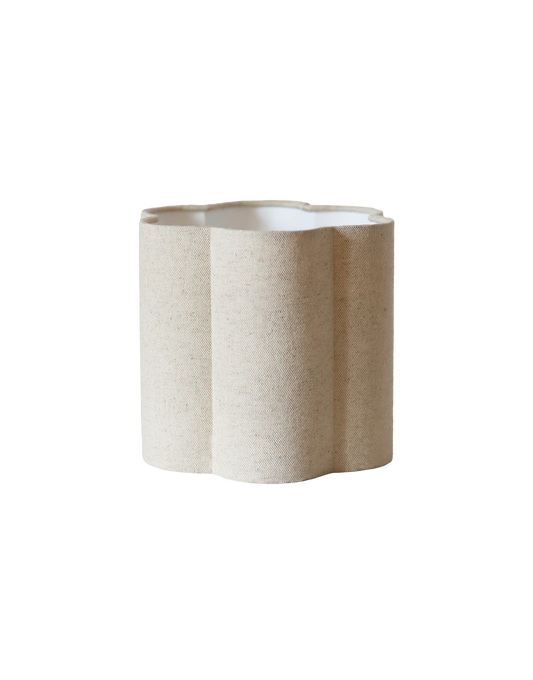 Abat-jour forme fleur uni Flora "classic"