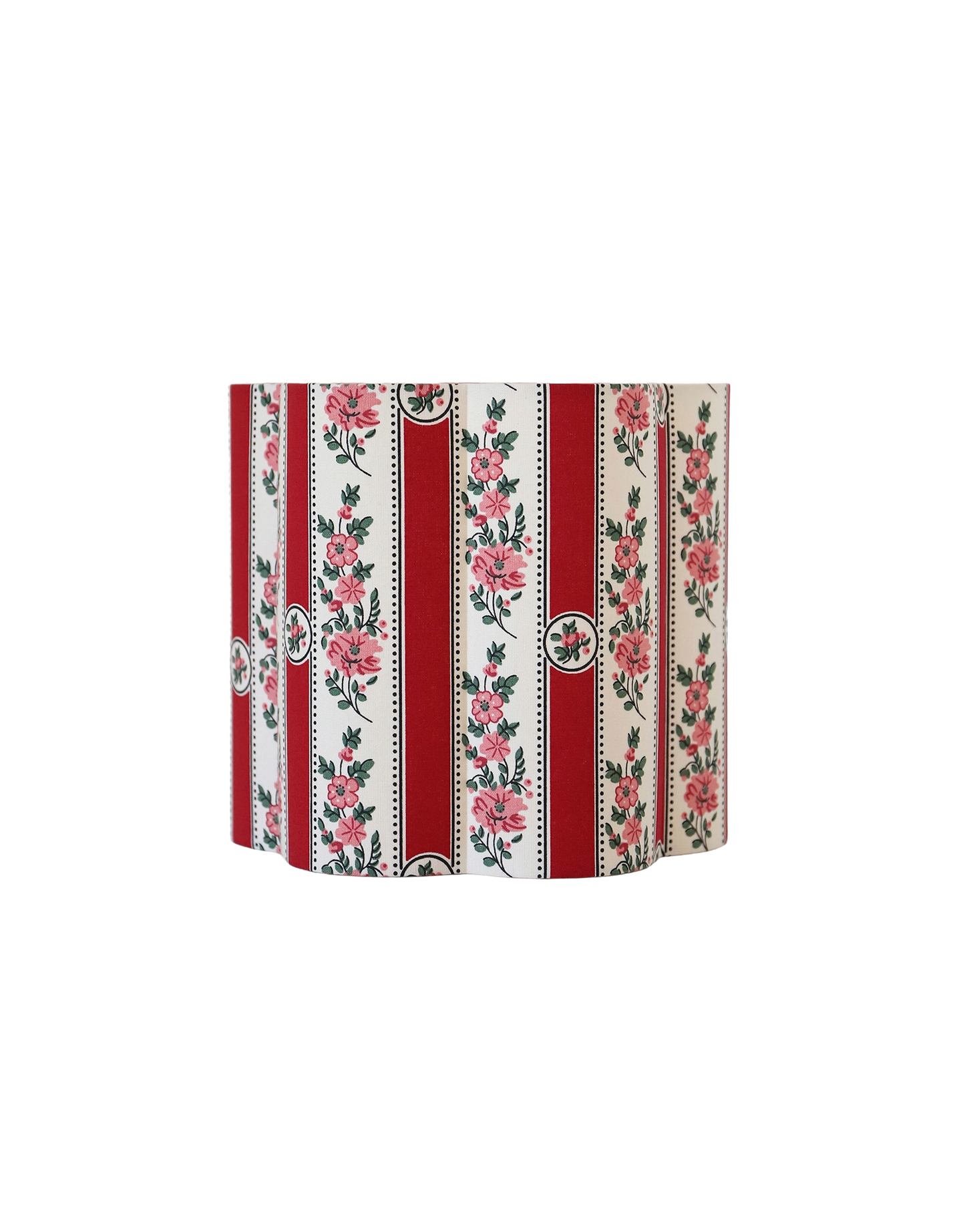 Abat-jour forme fleur Flora "sobremonte rouge"