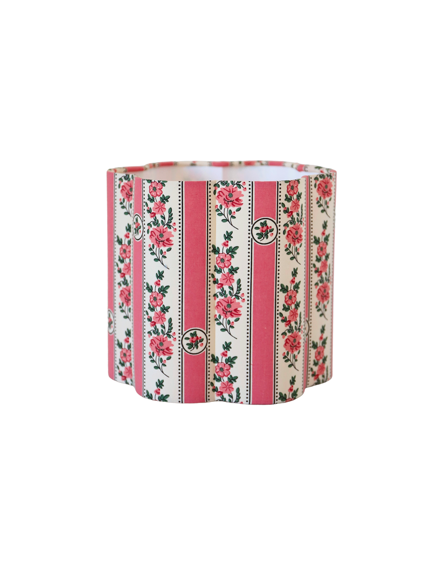 Abat-jour forme fleur Flora "sobremonte rose"
