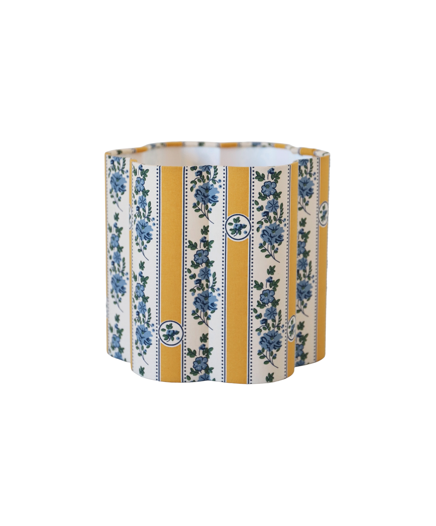 Abat-jour forme fleur Flora "sobremonte jaune"