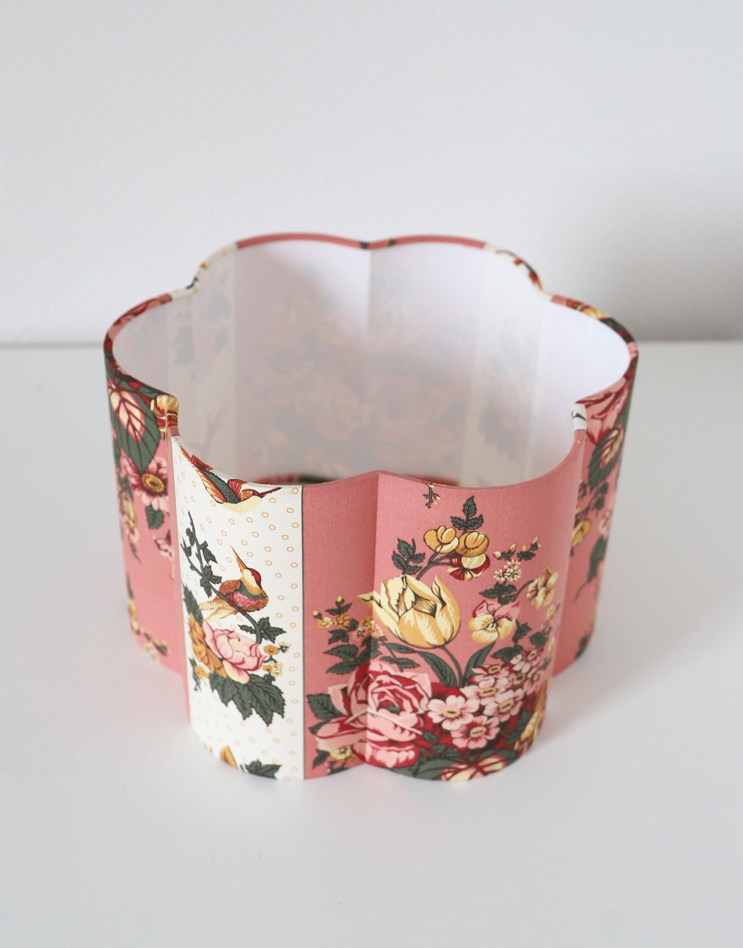 Abat-jour forme fleur Flora "Ormois"