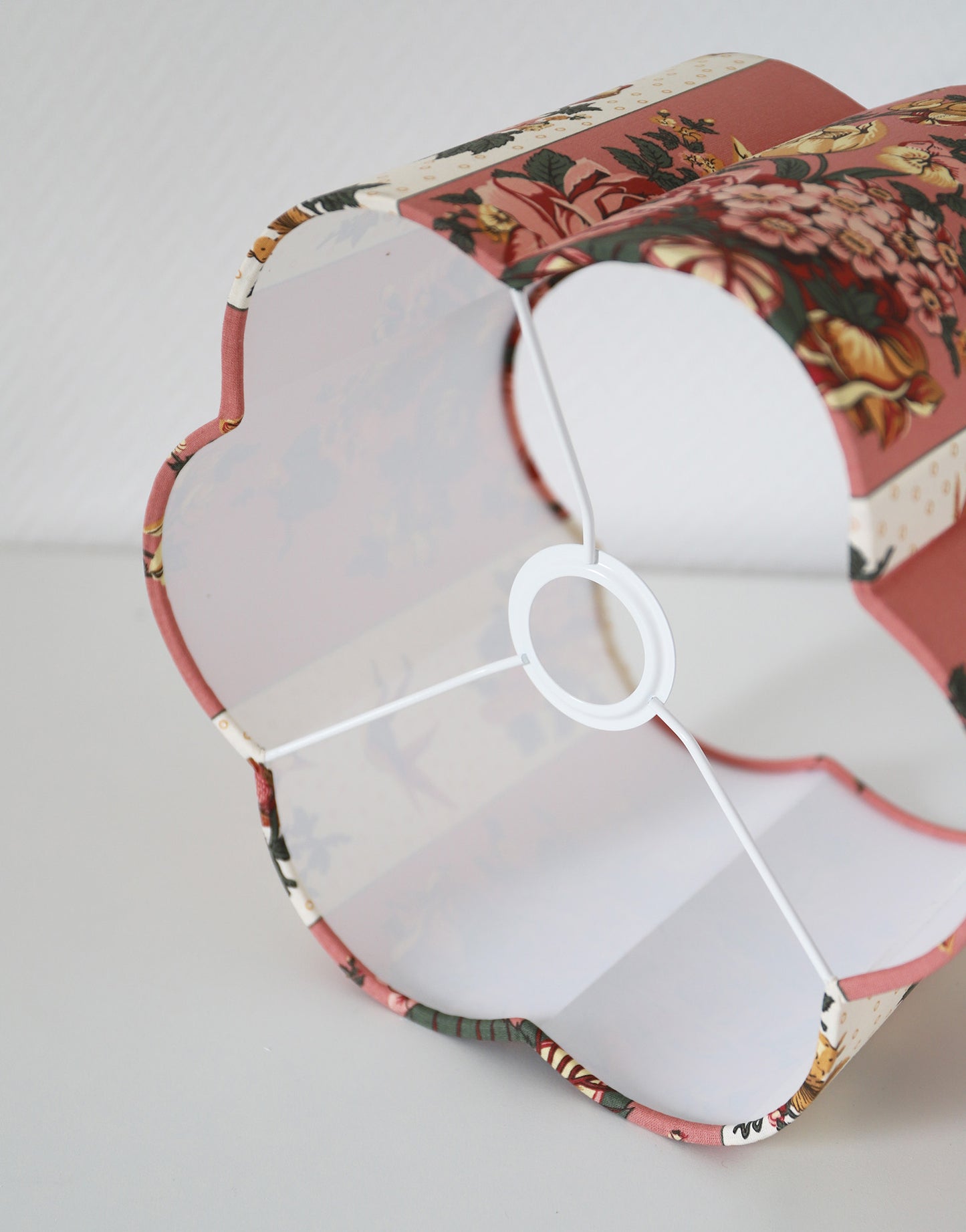 Abat-jour forme fleur Flora "Ormois"