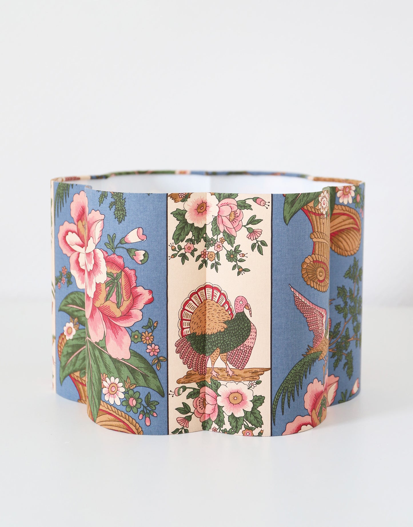 Abat-jour forme fleur Flora "Campinia"
