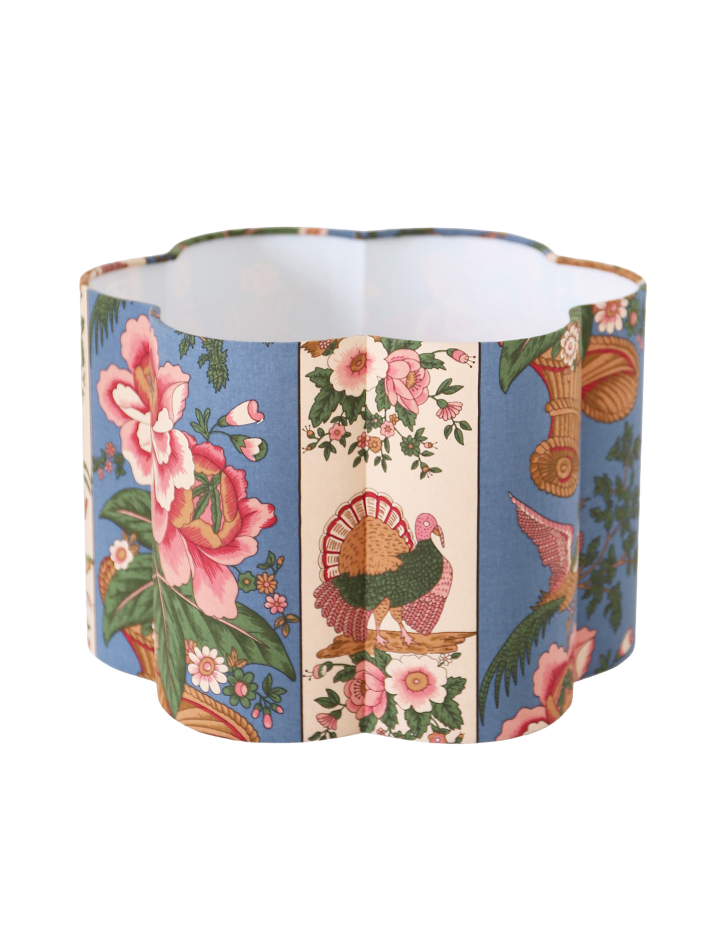 Abat-jour forme fleur Flora "Campinia"