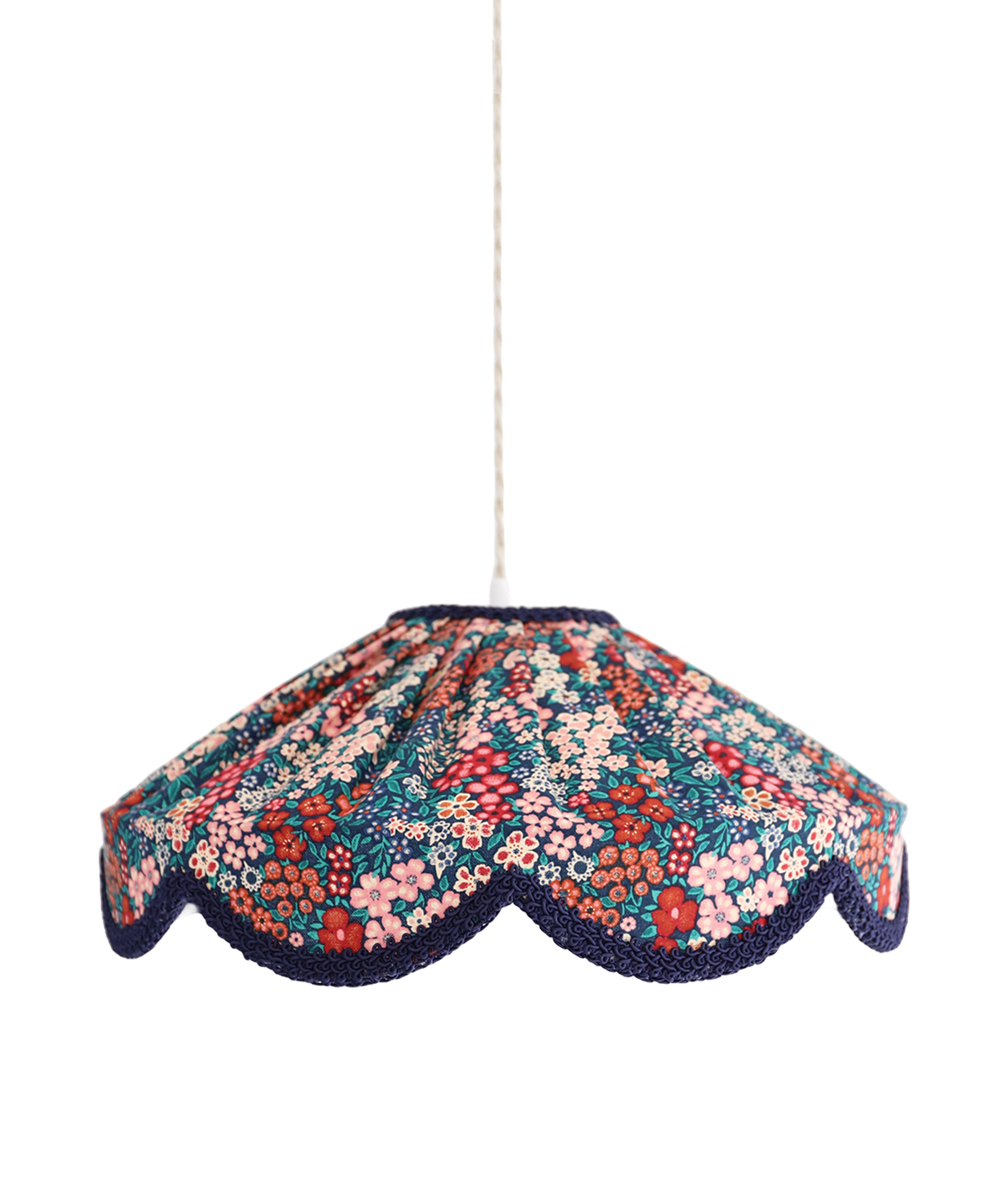 COSETTE pendant light — Mille-fleurs print