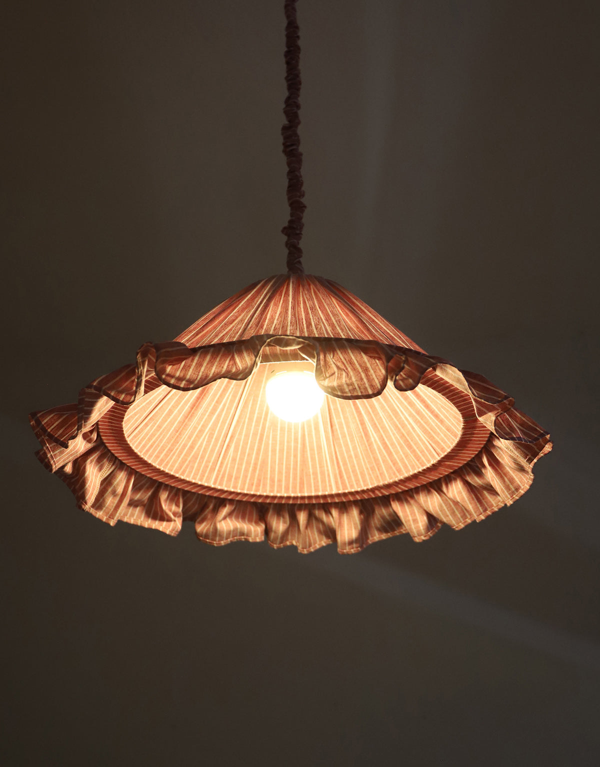 Suspension EMILIA — Rayures Rouges