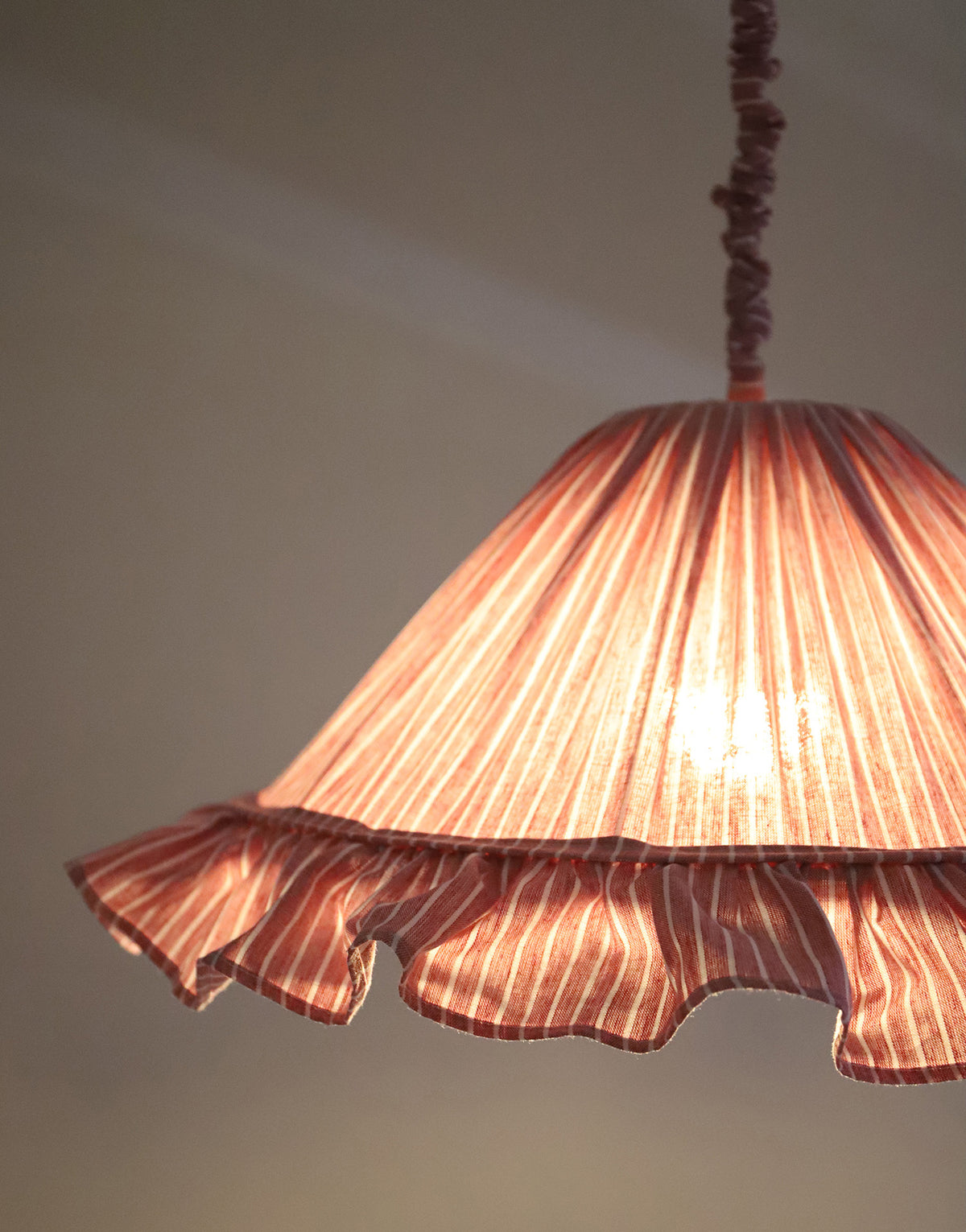 Suspension EMILIA — Rayures Rouges