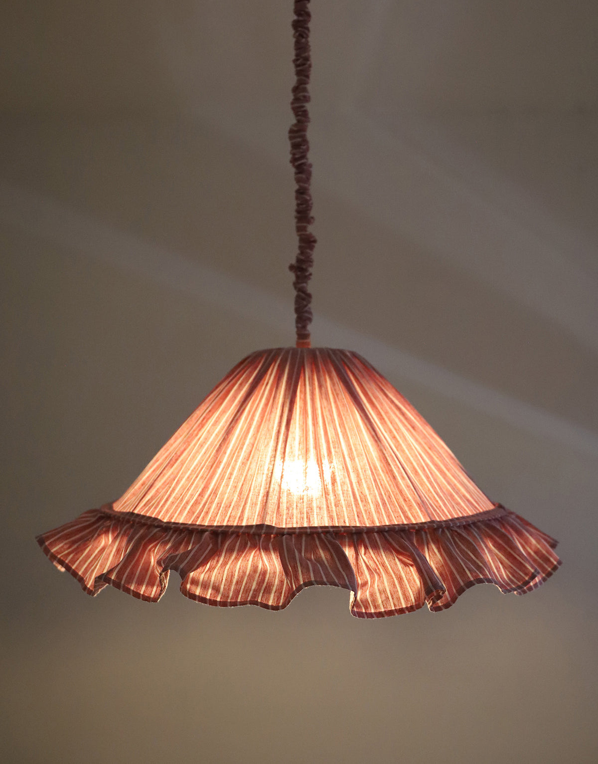 Suspension EMILIA — Rayures Rouges