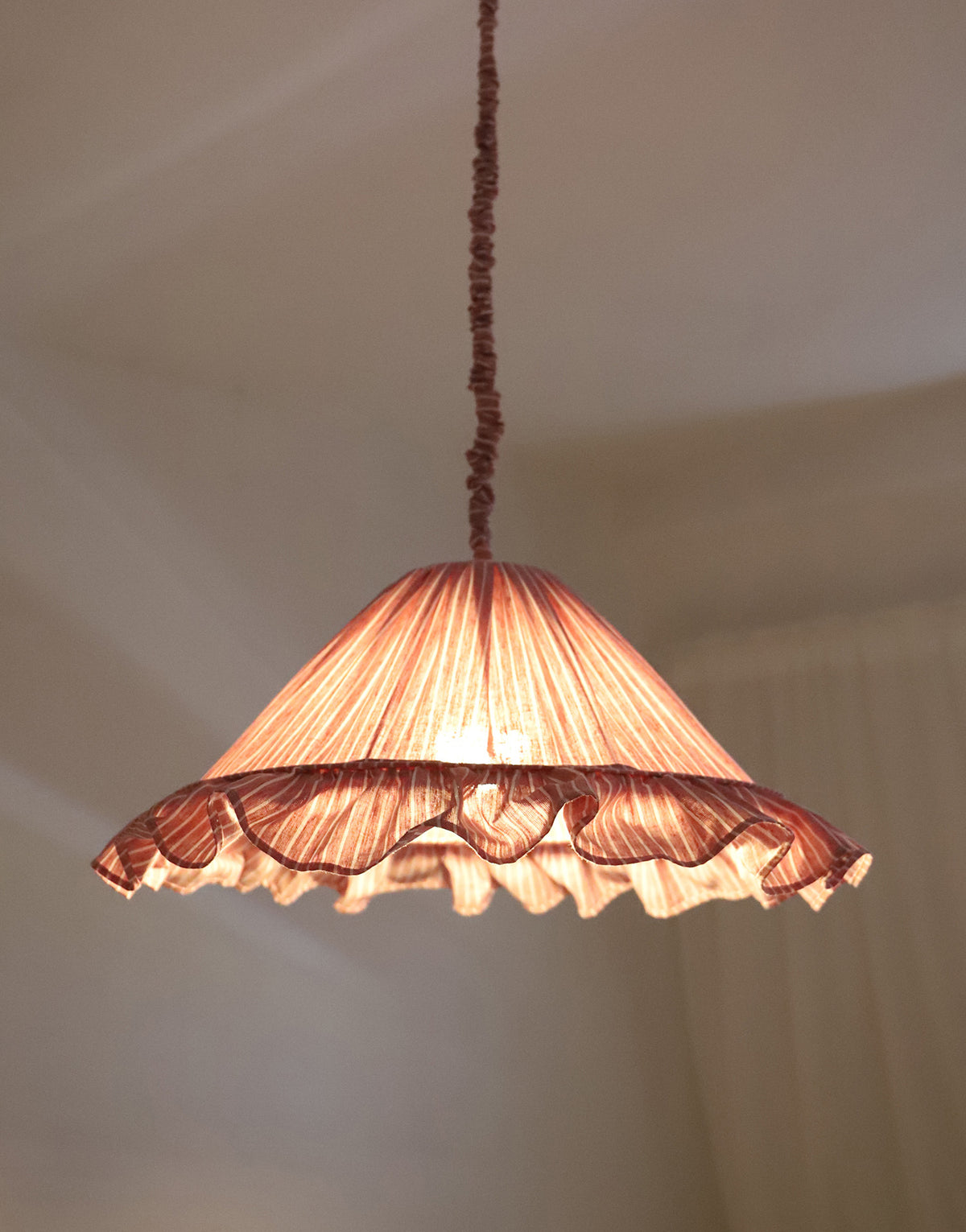 Suspension EMILIA — Rayures Rouges