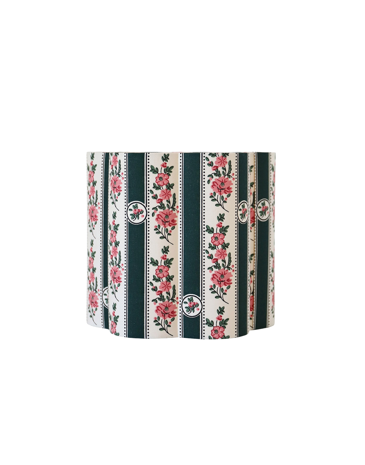 Abat-jour forme fleur Flora "sobremonte vert"