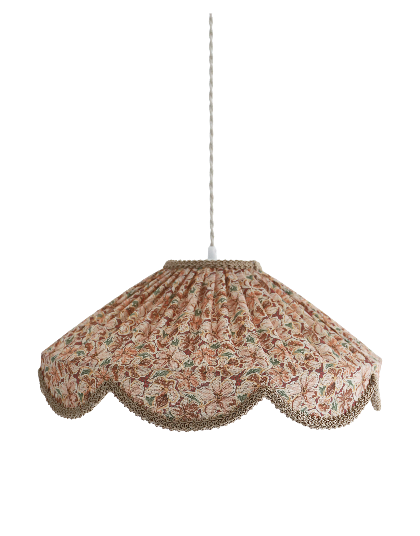 Suspension forme florale imprimé Cosette "fleurs de provence"
