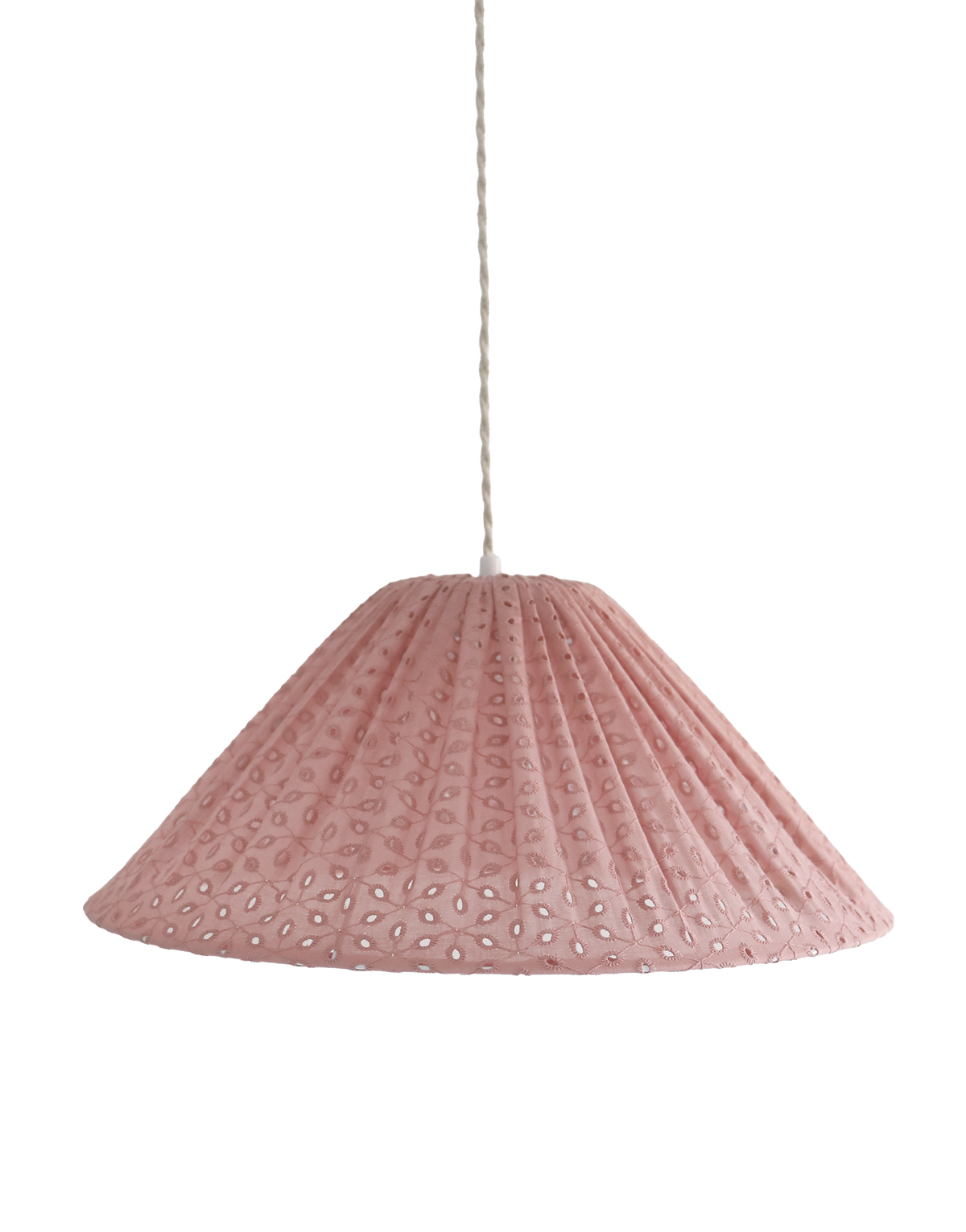Suspension MALALA — Broderie anglaise