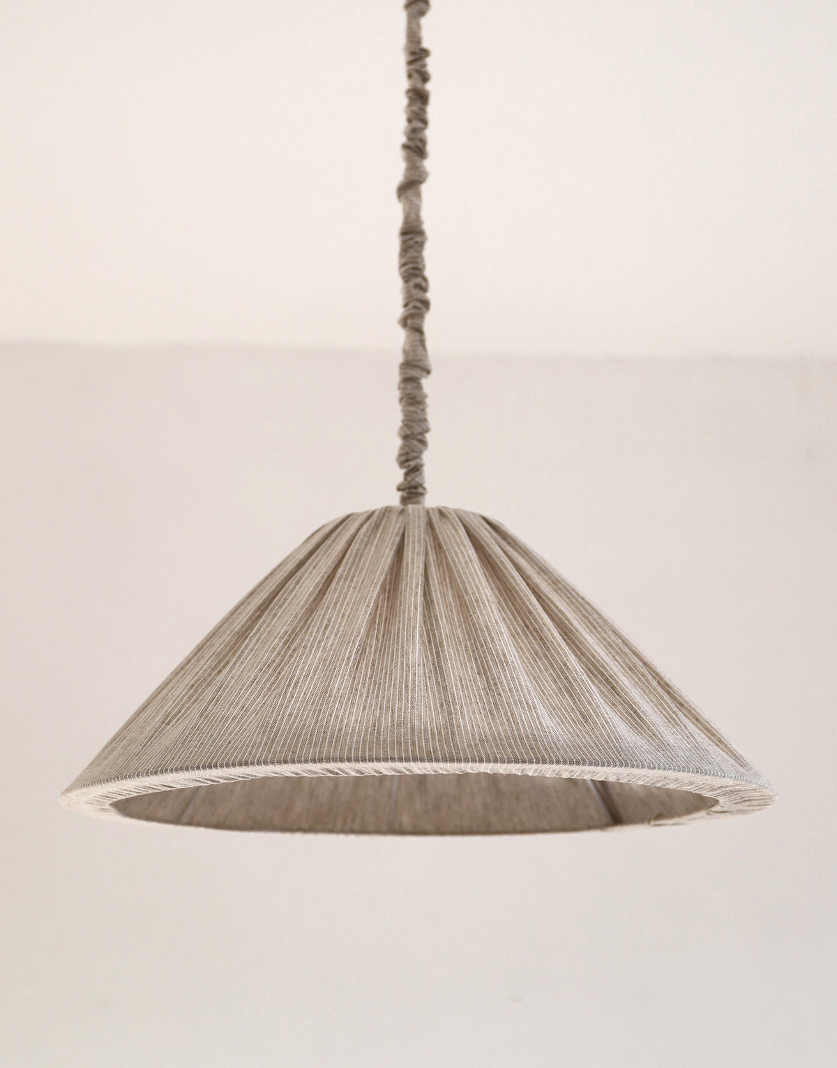 MALALA Pendant Light — Fine Grey Stripes