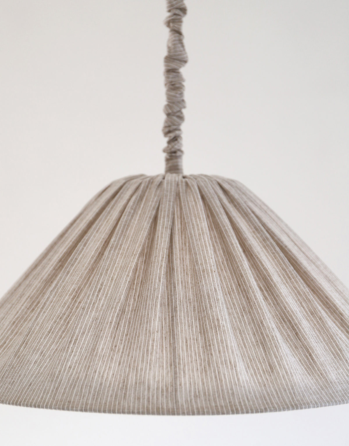 MALALA Pendant Light — Fine Grey Stripes