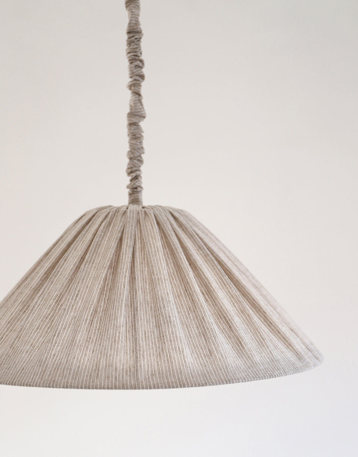 MALALA Pendant Light — Fine Grey Stripes