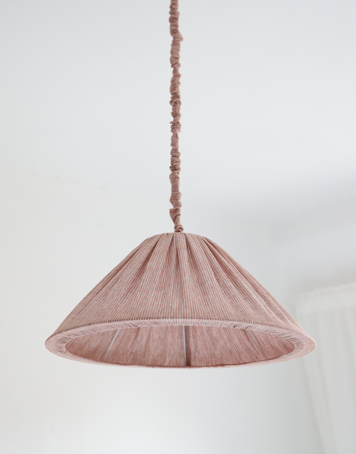 MALALA Pendant Light — Fine Grey Stripes