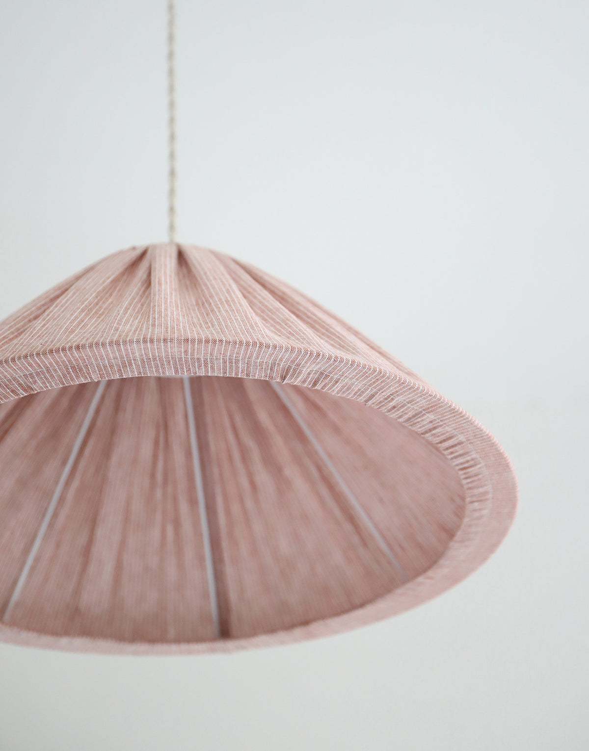 MALALA Pendant Light — Fine Grey Stripes