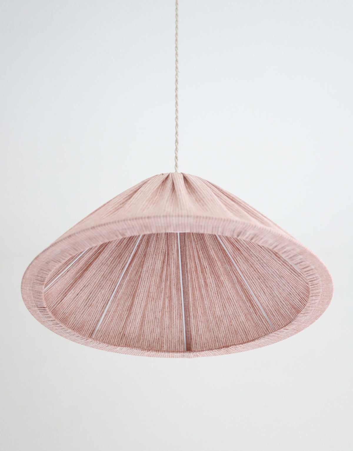 MALALA Pendant Light — Fine Grey Stripes