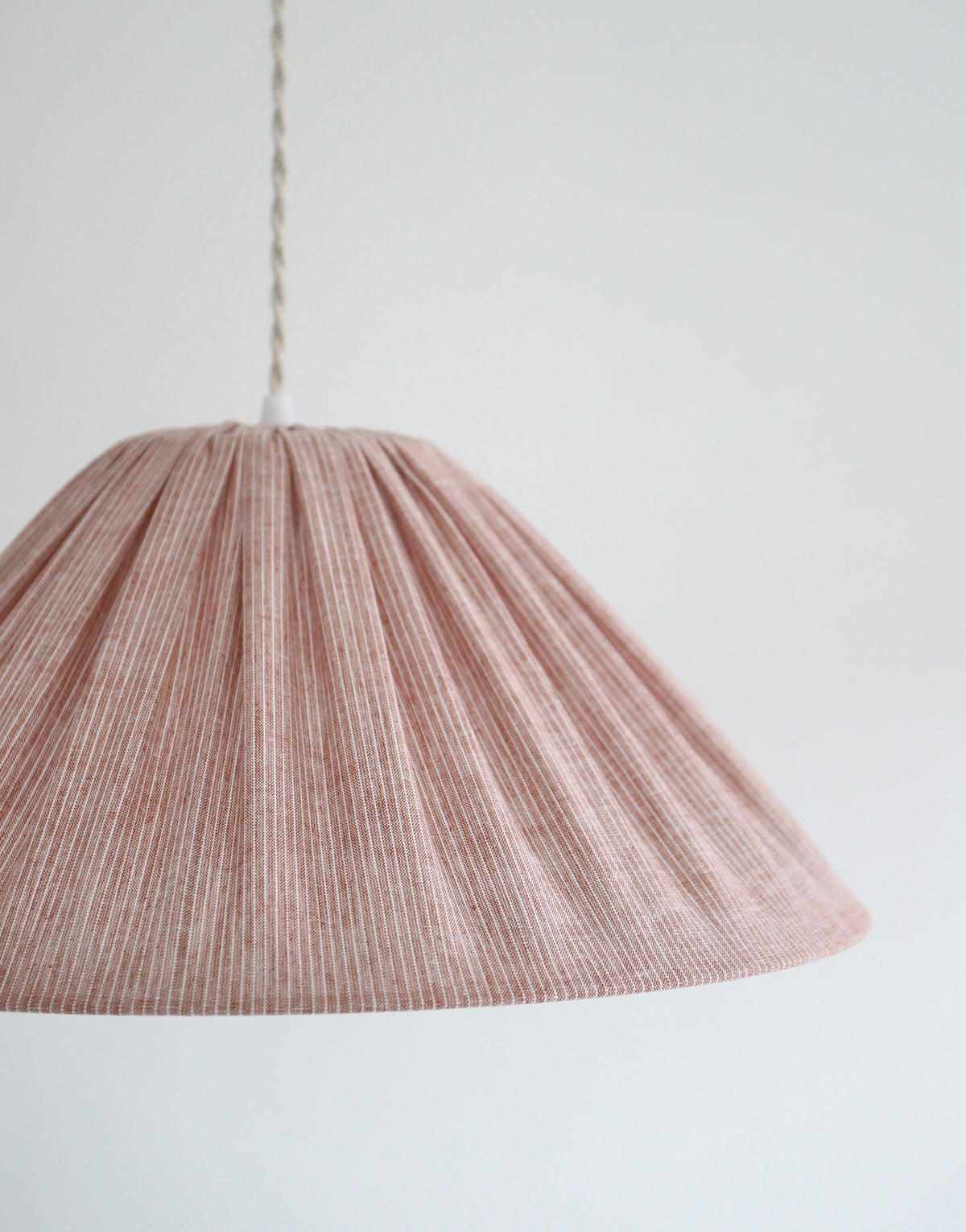MALALA Pendant Light — Fine Grey Stripes
