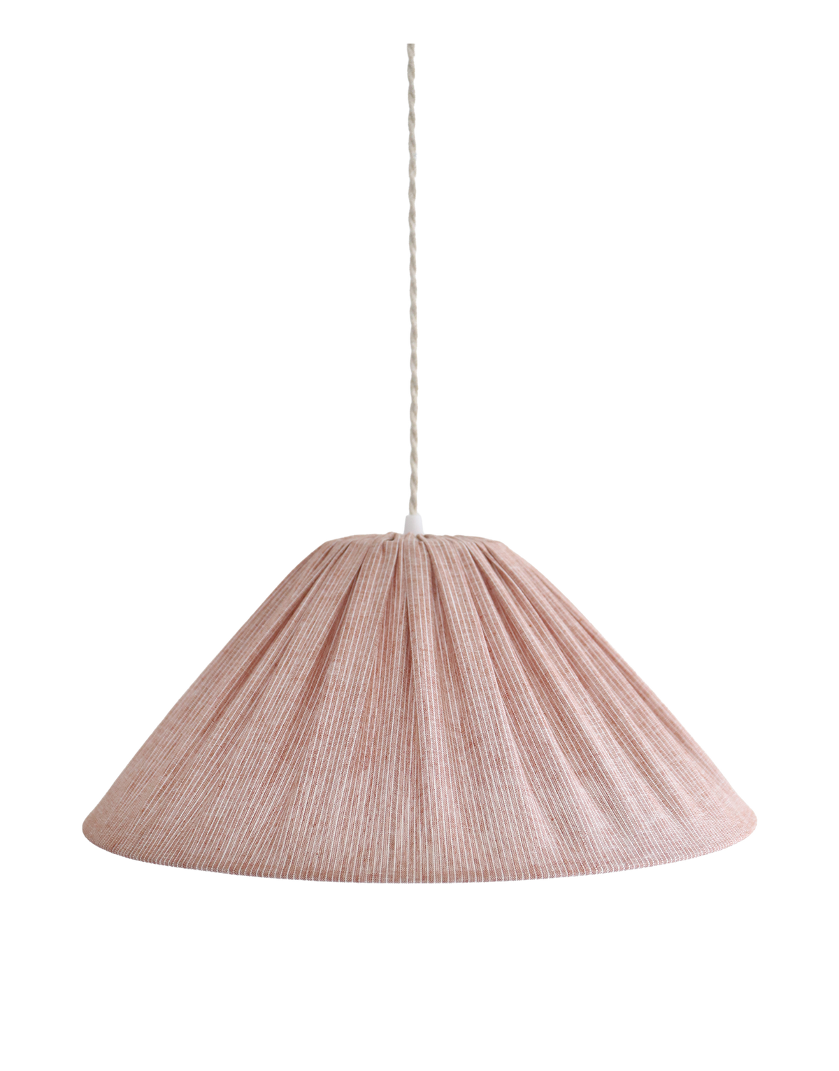 MALALA Pendant Light — Fine Grey Stripes