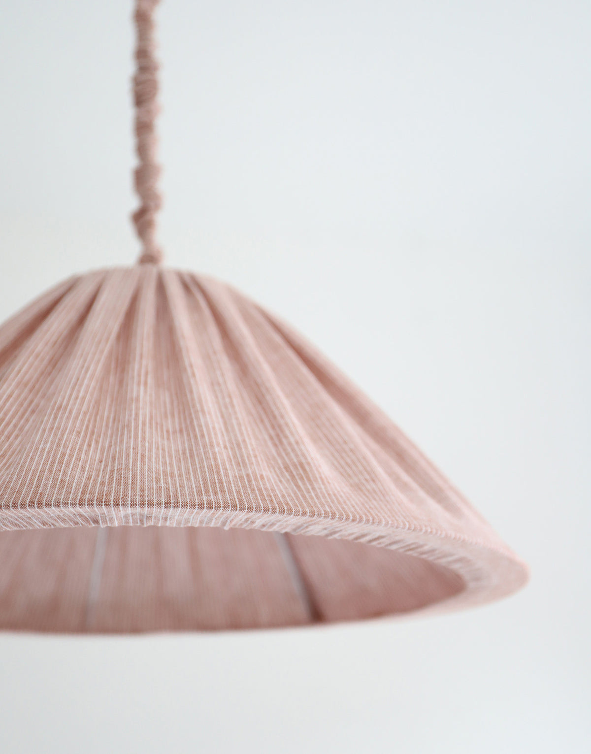 MALALA Pendant Light — Fine Grey Stripes