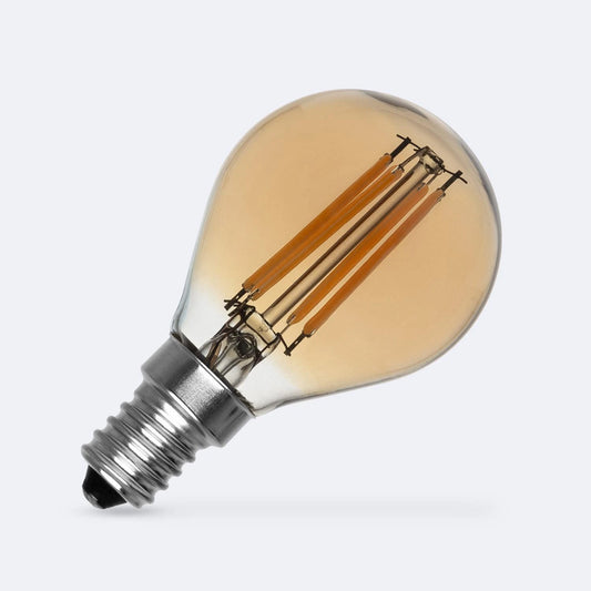 Ampoule à filament LED E14 Caramel