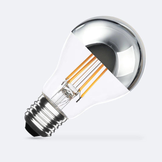 Ampoule Filament LED E27 Dimmable Chrome Reflect
